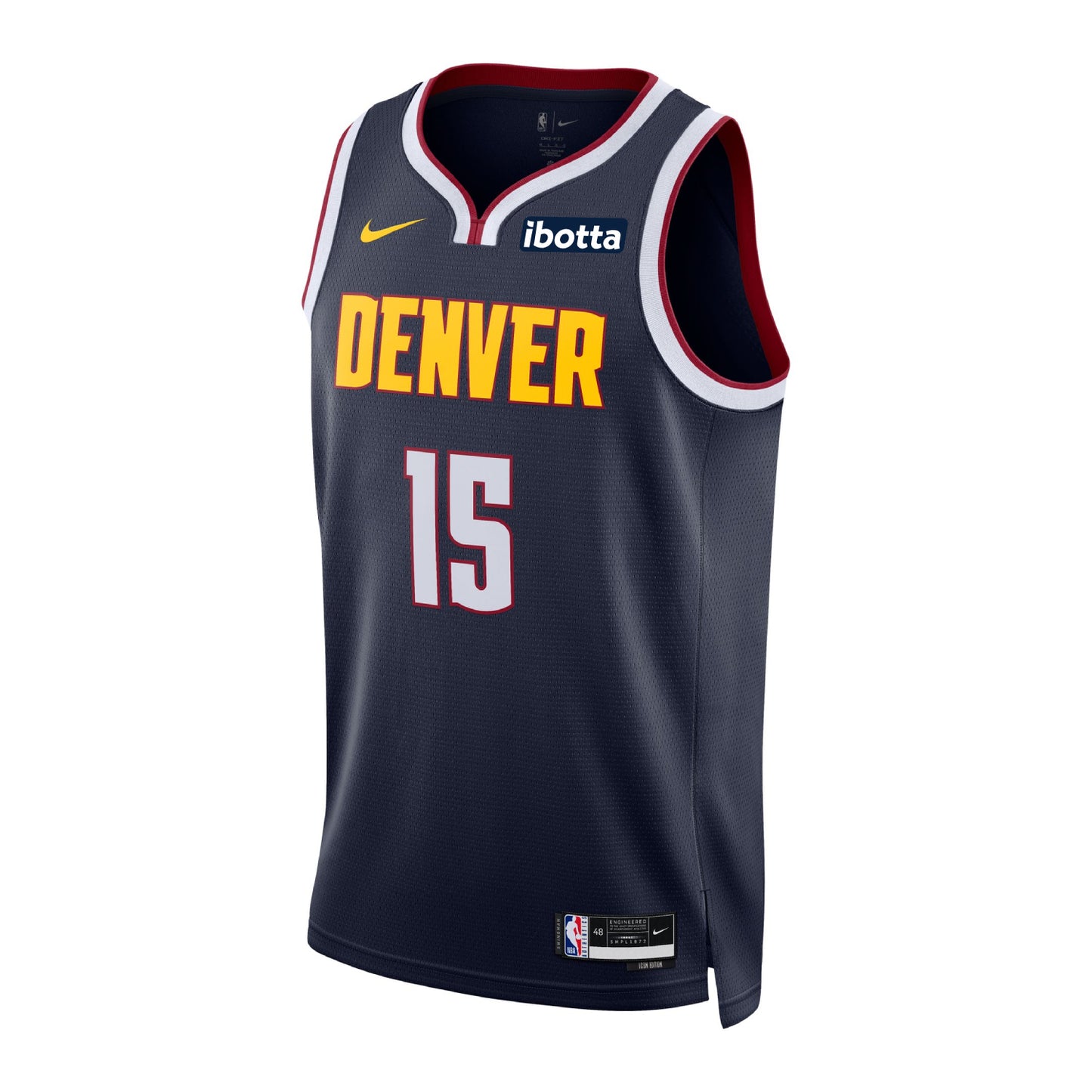 Youth #15 Nikola Jokić Nuggets Swingman Icon Jersey
