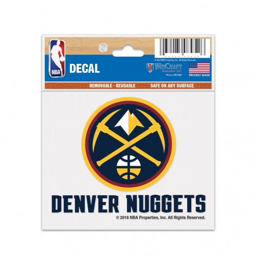 Nuggets 3x4 Logo Decal