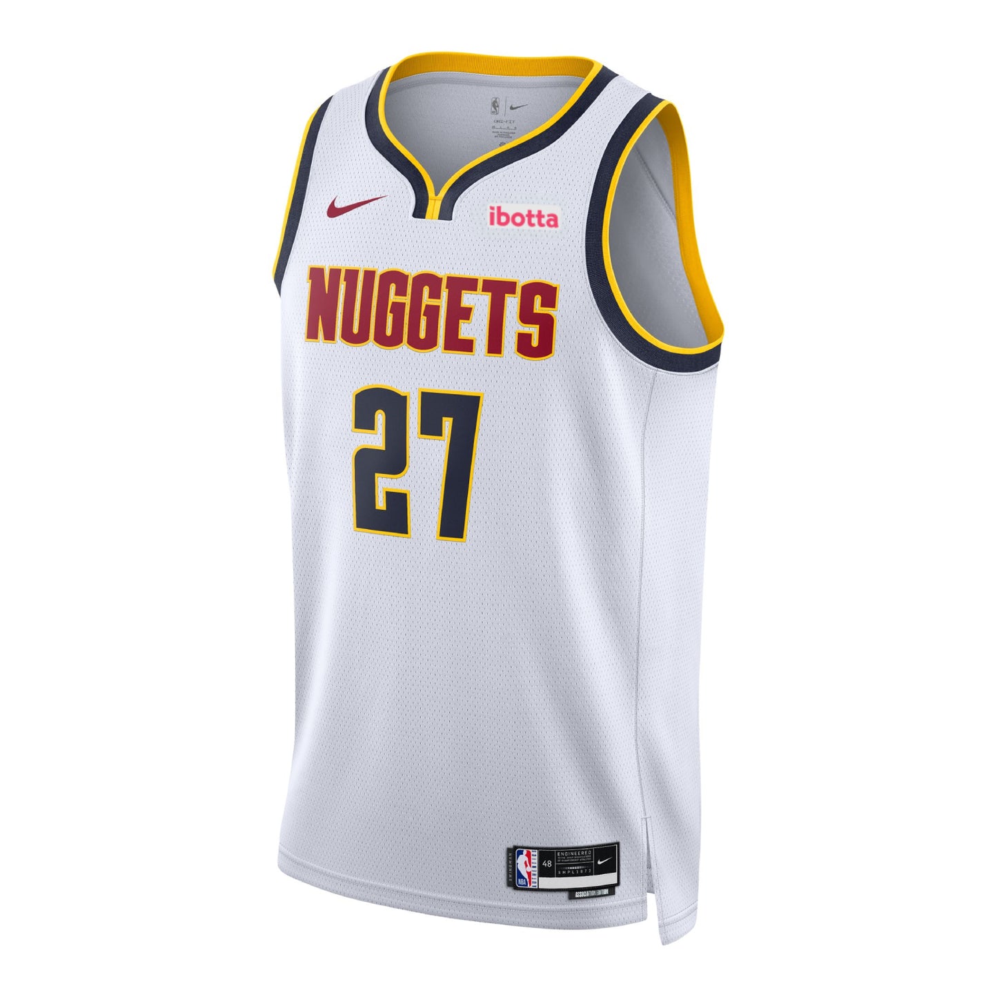 Denver Nuggets #27 Jamal Murray Association Swingman Jersey