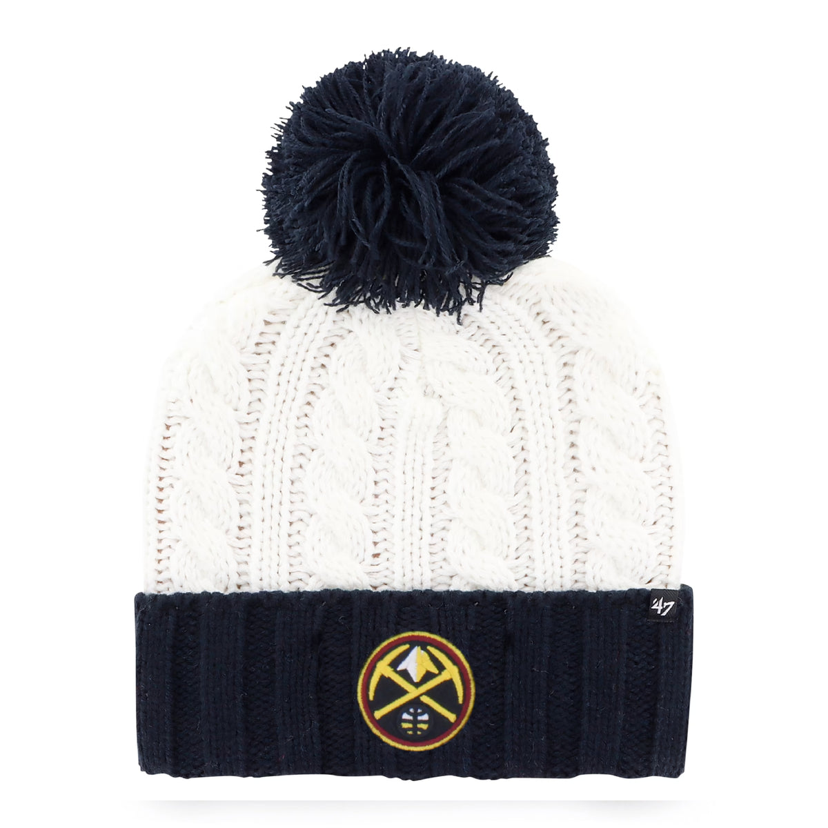 Women's Denver Nuggets Fireside Pom Knit