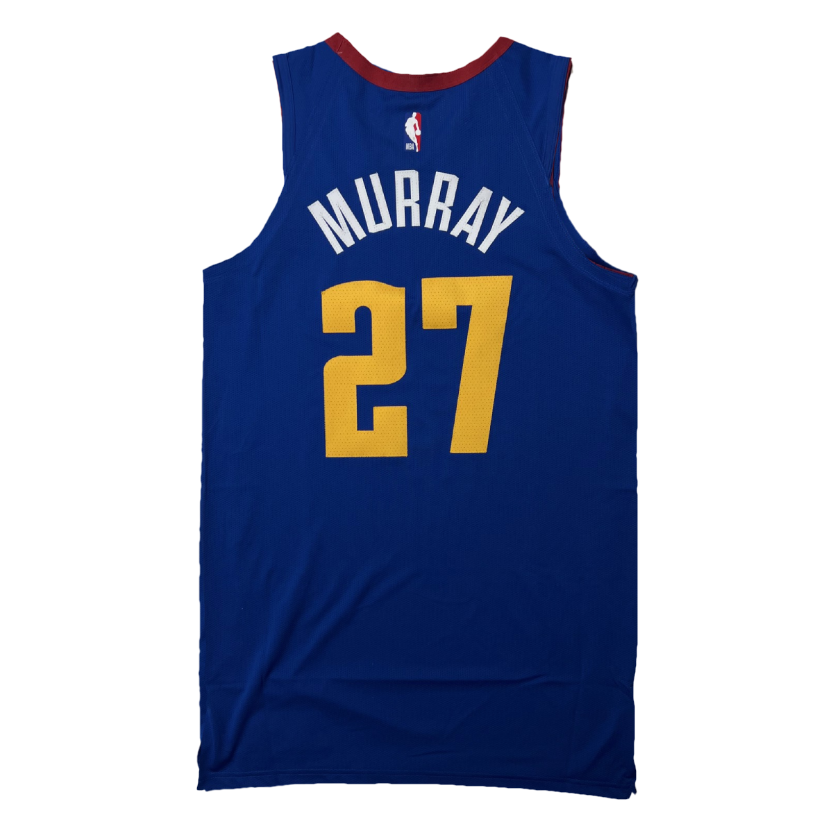 2021 Nuggets Statement Team Issued #27 Jamal Murray Authentic