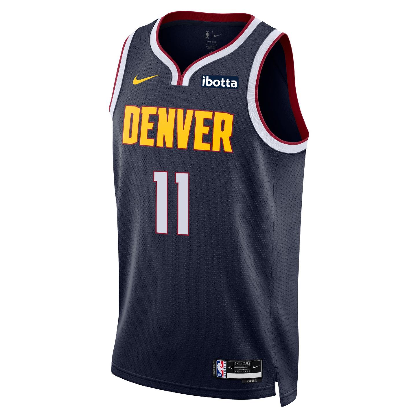 Denver Nuggets #11 Bruce Brown Icon Swingman Jersey