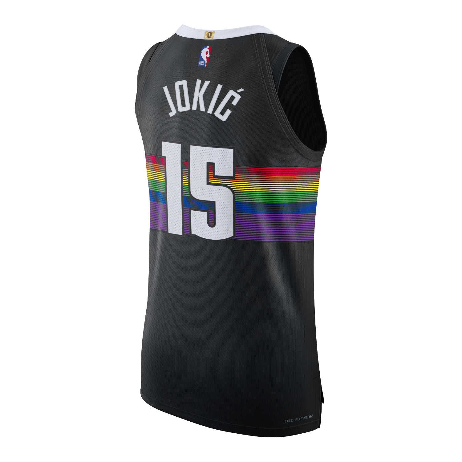 Denver Nuggets 2025-26 City Edition #15 Nikola Jokić Authentic Jersey