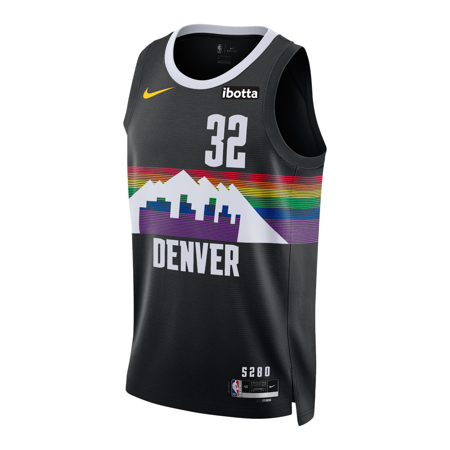 Denver Nuggets 2025-26 City Edition #32 Aaron Gordon Swingman Jersey
