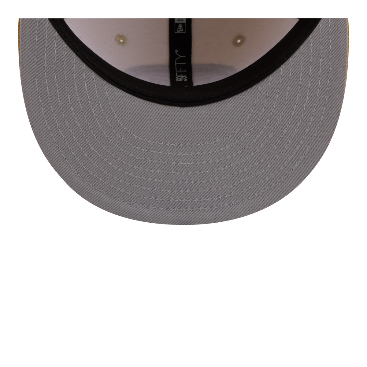 Denver Nuggets Two Tone Colorpack New Era 59FIFTY Hat - Gold/Natural
