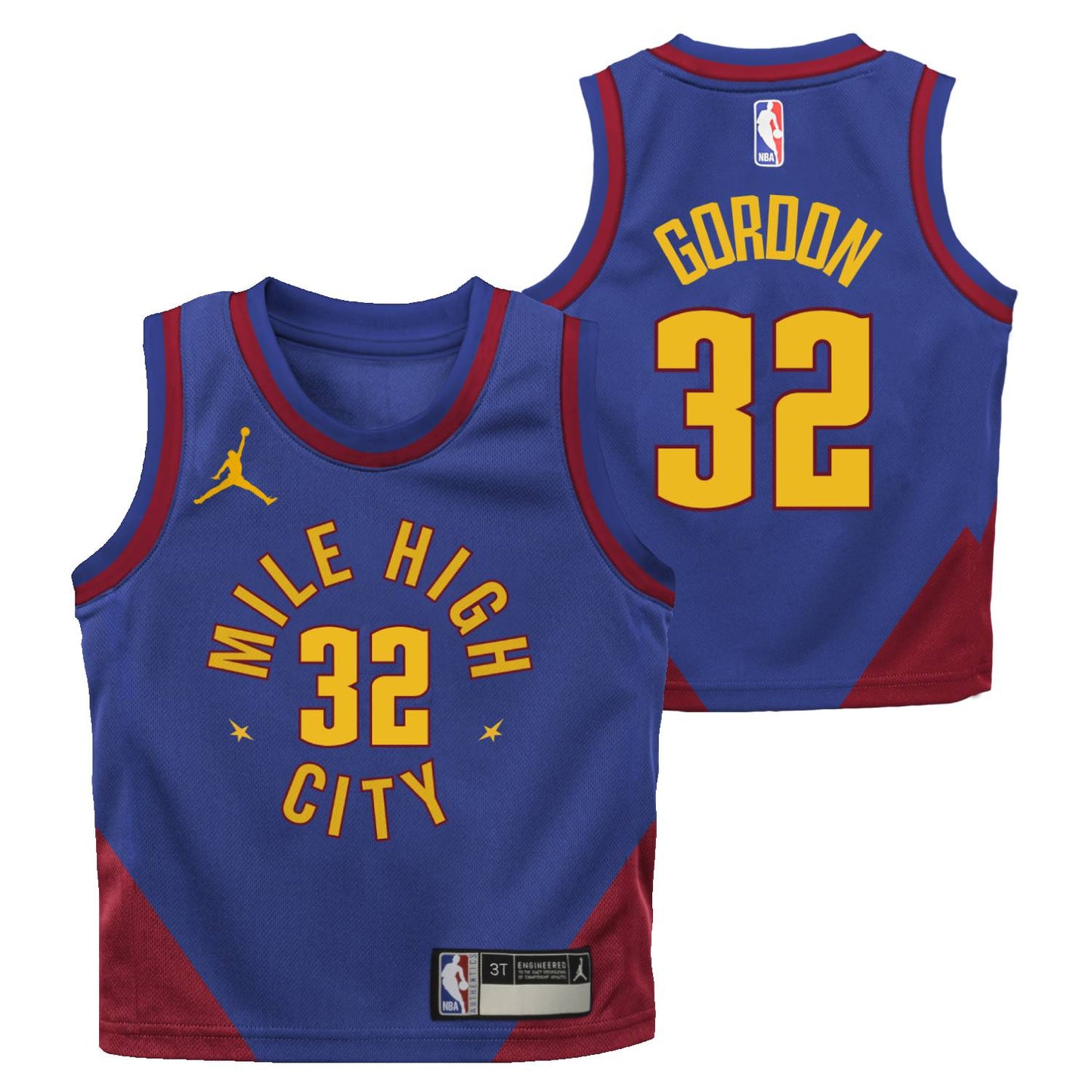 Toddler Denver Nuggets #32 Aaron Gordon Statement Jersey