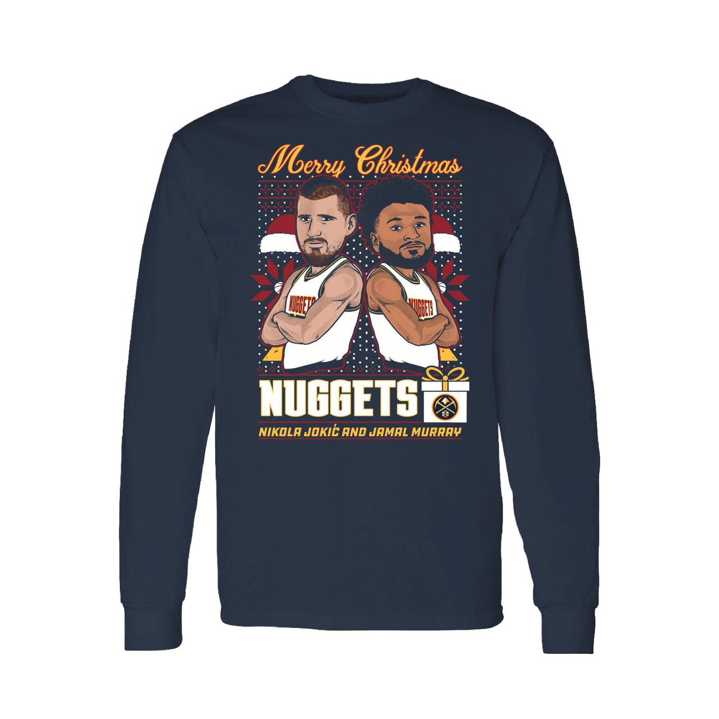 Denver Nuggets Christmas Jokić & Murray Crew