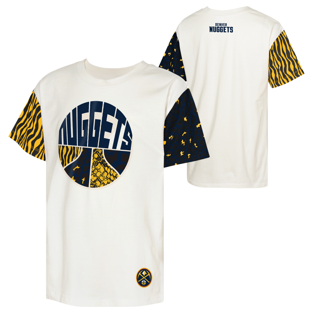 Girl's Denver Nuggets On Fire T-Shirt
