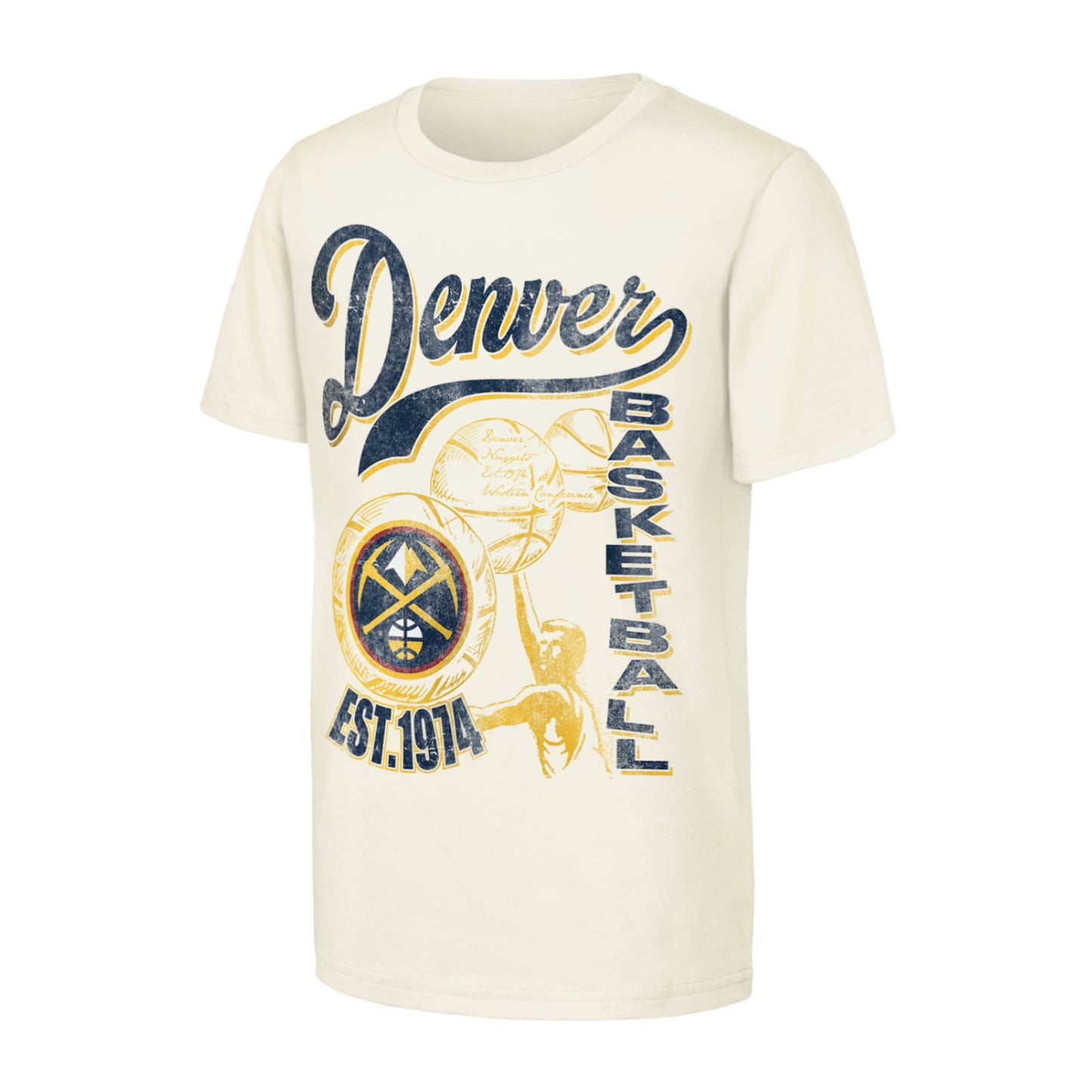 Youth Denver Nuggets Ticket Stub T-Shirt