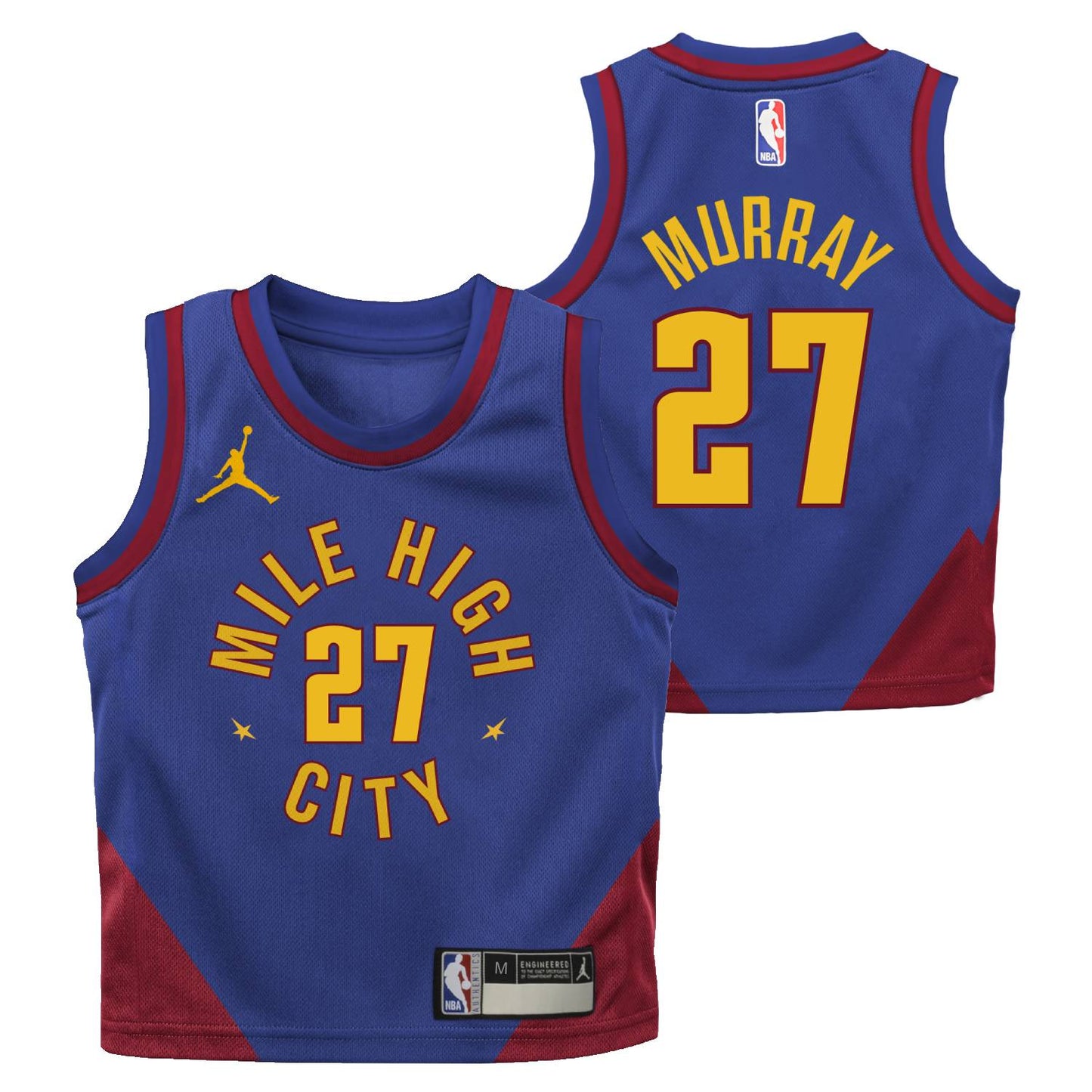 Child Denver Nuggets #27 Jamal Murray Statement Jersey