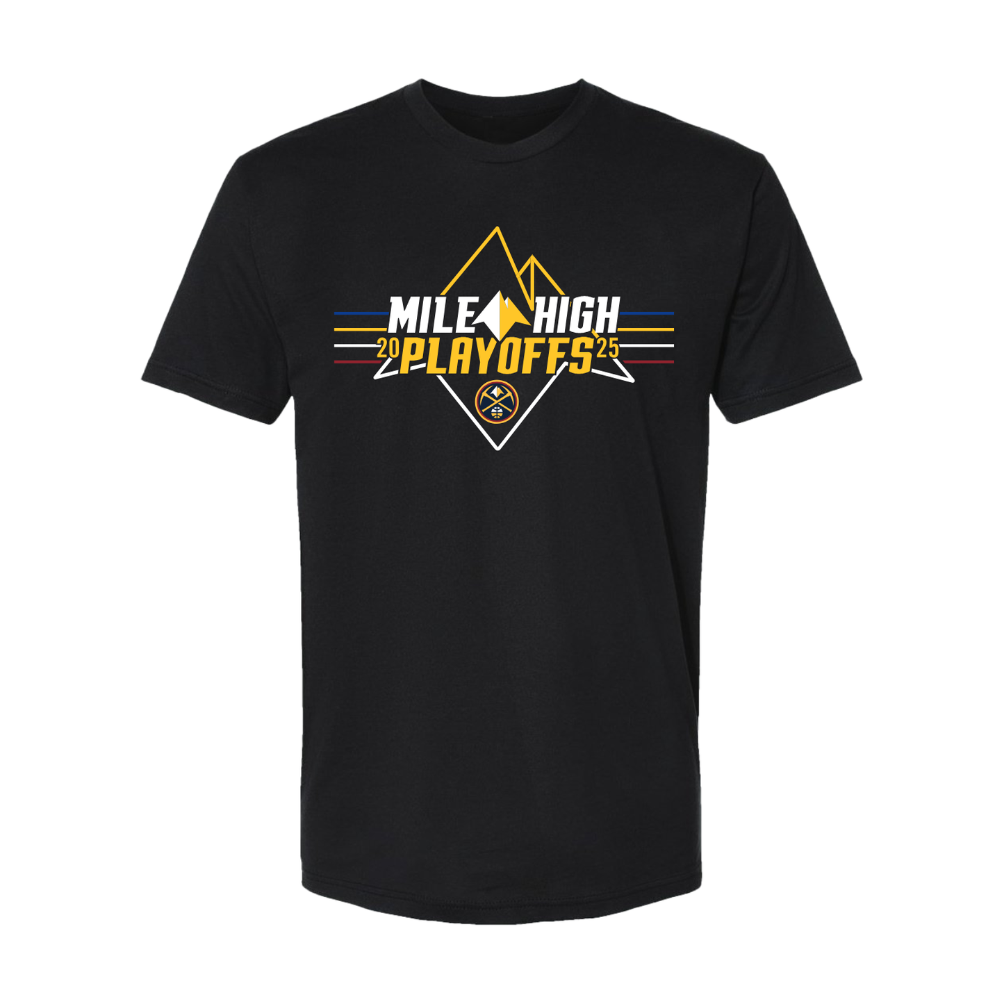 2025 Nuggets Playoffs Neon T-Shirt