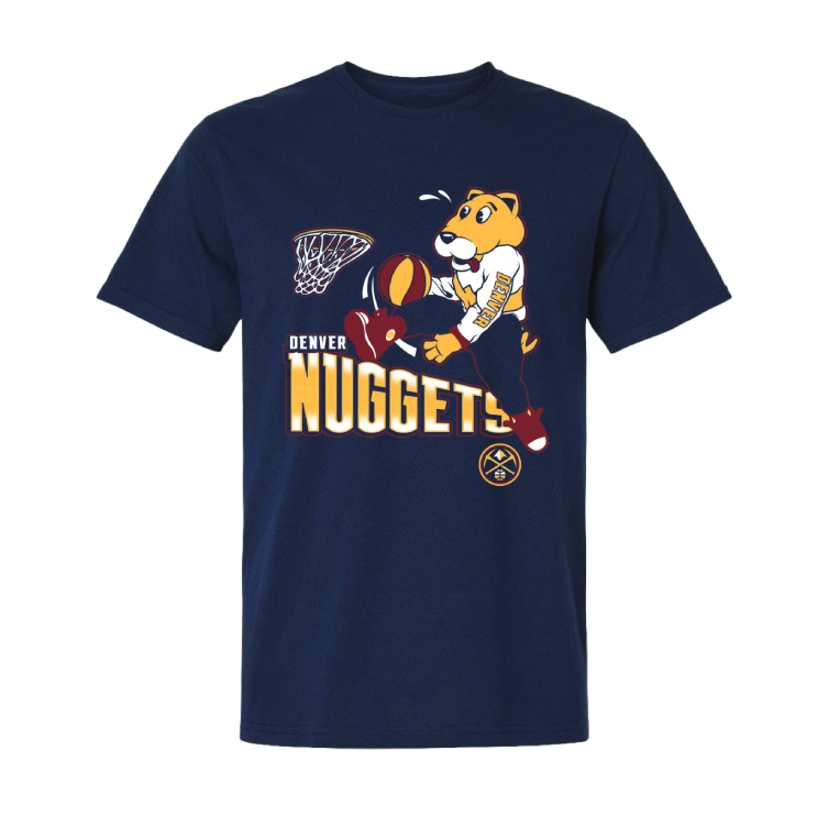 Nuggets Youth Rocky Mascot Dunk T-Shirt