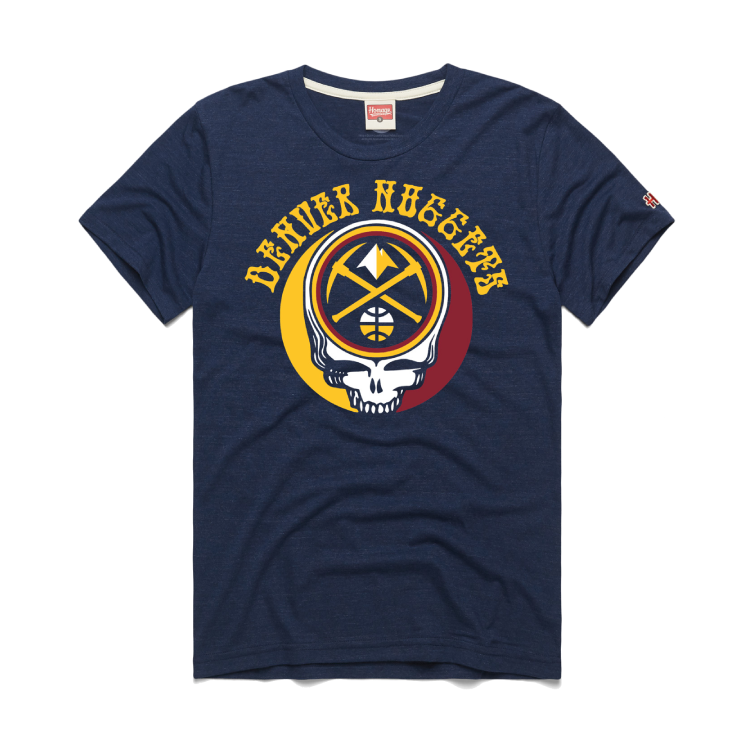 Denver Nuggets Grateful Dead Steal Your Face Tee