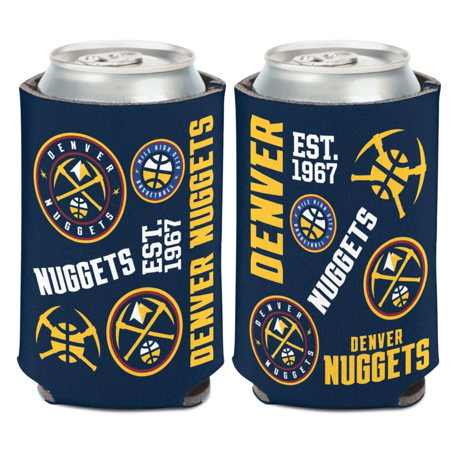 Nuggets Scatter Print Can Coozie