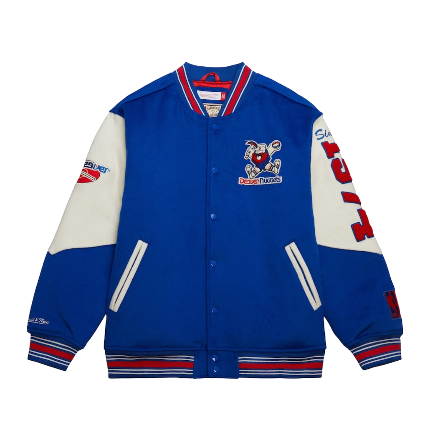 Nuggets Team History Varsity Jacket