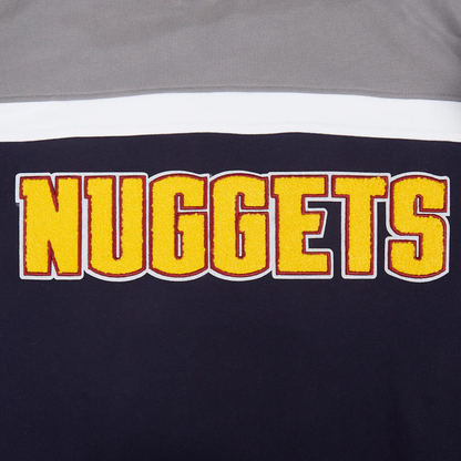 Nuggets #15 Nikola Jokic Colorblock Fleece P/O Hoody