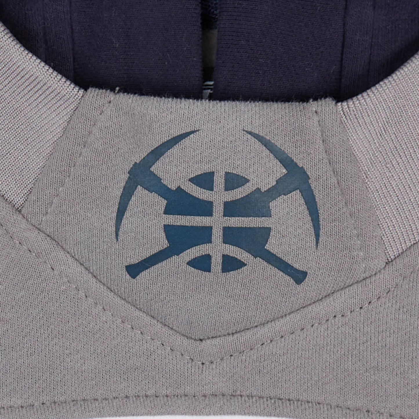 Nuggets #15 Nikola Jokic Colorblock Fleece P/O Hoody