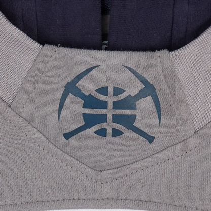 Nuggets #15 Nikola Jokic Colorblock Fleece P/O Hoody