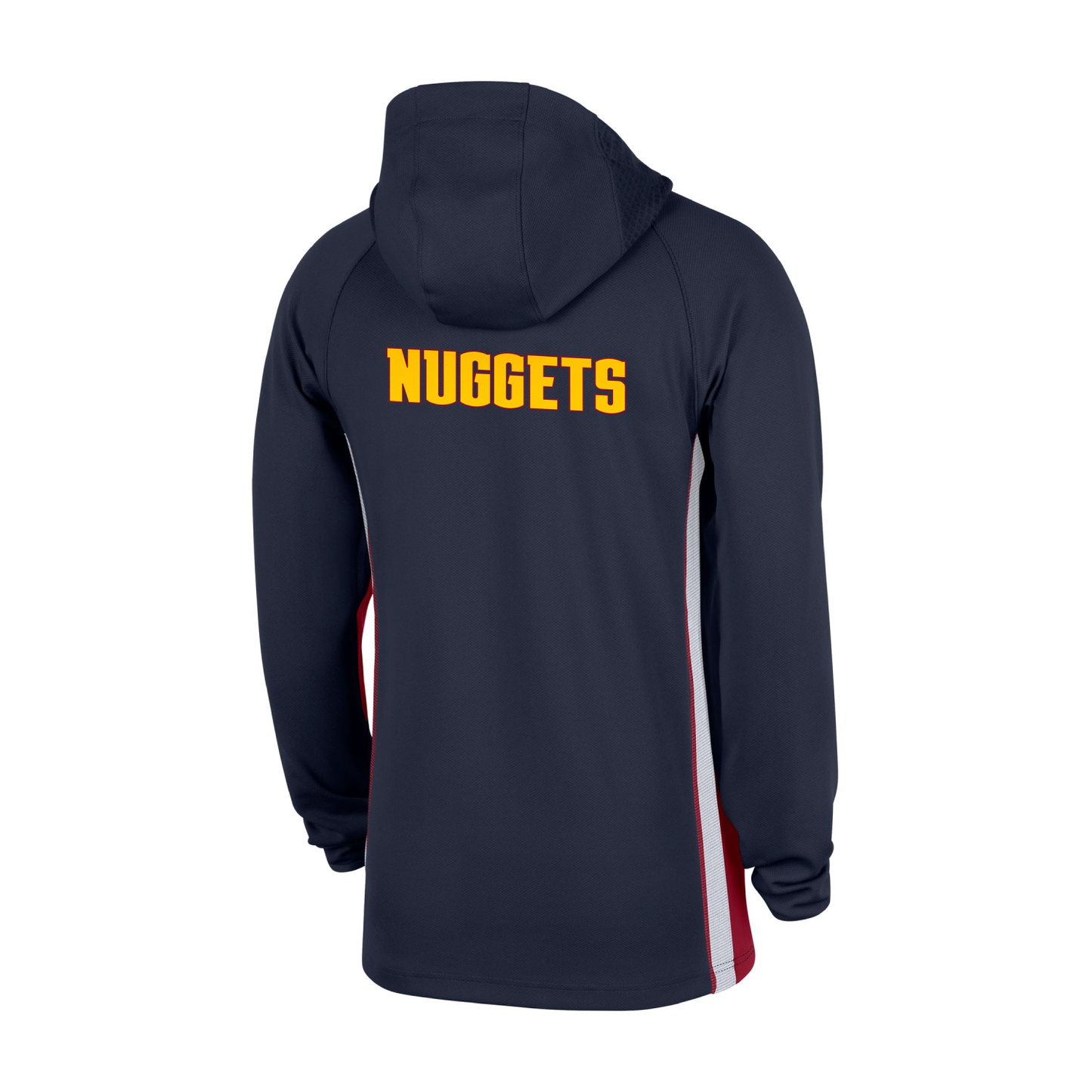 2025 Nuggets Authentic On Court Zone Quarter-Zip Dri-FIT Hoody Jacket