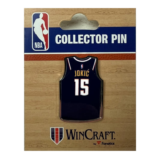 #15 Nikola Jokić Denver Nuggets Icon Jersey Lapel Pin