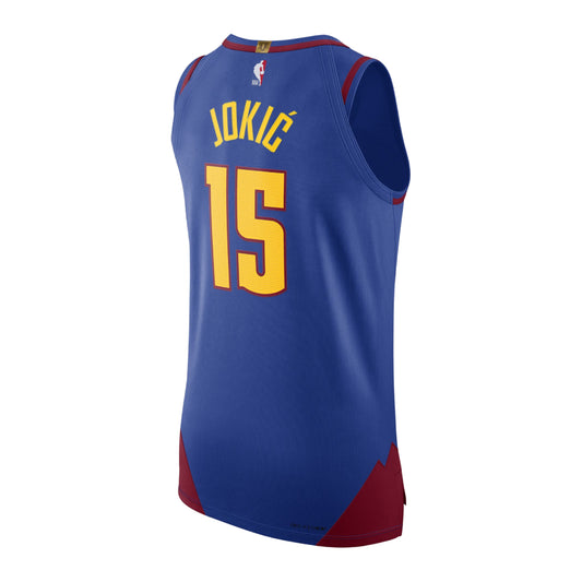 Denver Nuggets #15 Nikola Jokić Statement Authentic Jersey