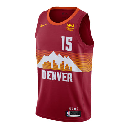 #15 Nikola Jokić 2020-21 Denver Nuggets City Edition Swingman Jersey