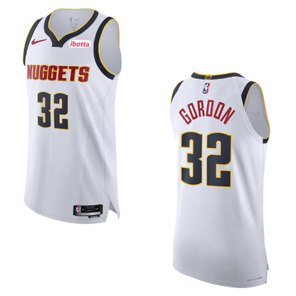 Denver Nuggets #32 Aaron Gordon Association Authentic Jersey