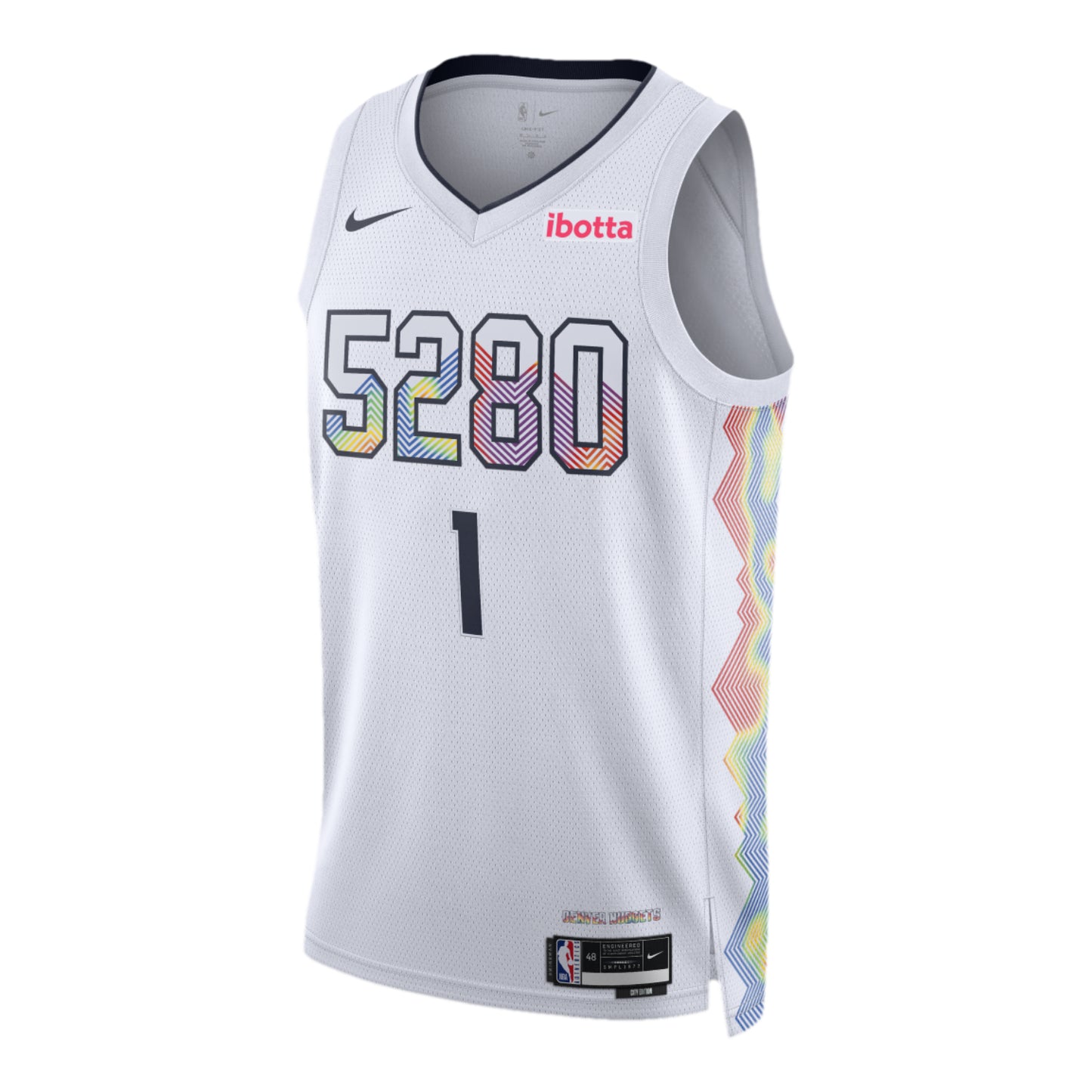 #1 Michael Porter Jr. 2024-25 Denver Nuggets City Edition Swingman Jersey