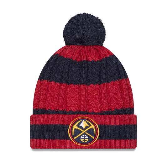 Denver Nuggets Braided Pom Knit