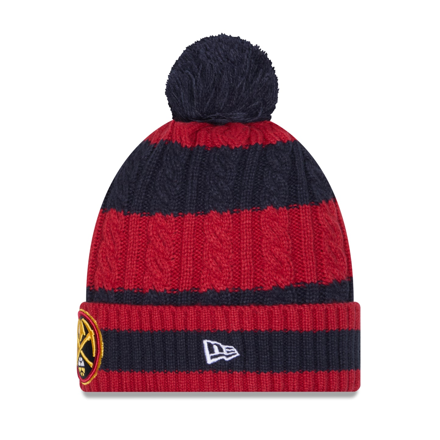Denver Nuggets Braided Pom Knit