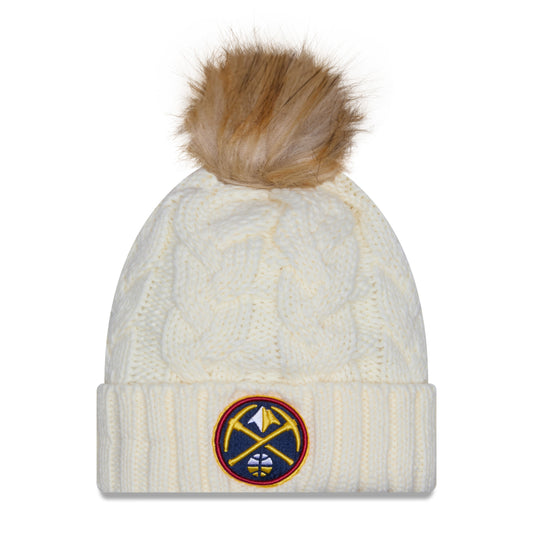 Denver Nuggets Women's Fur Pom Knit