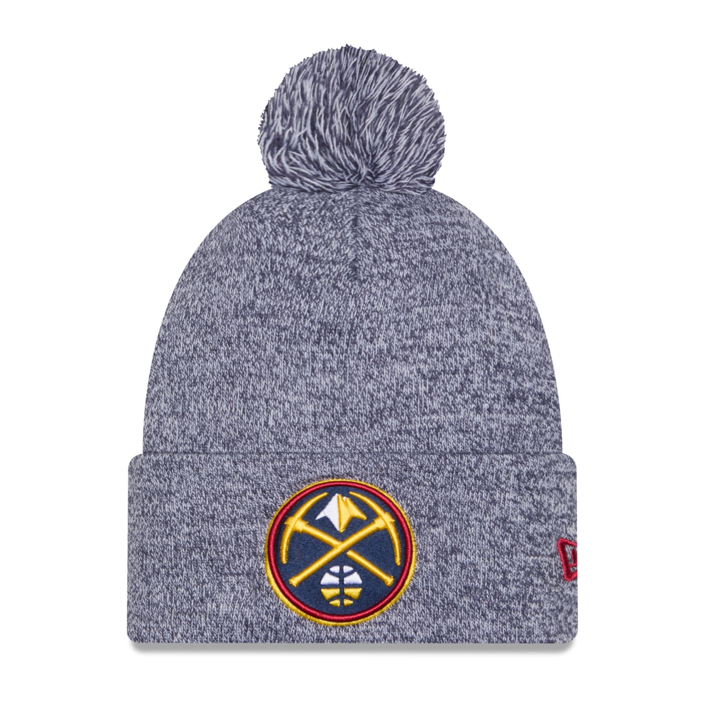 Denver Nuggets Marled Pom Knit
