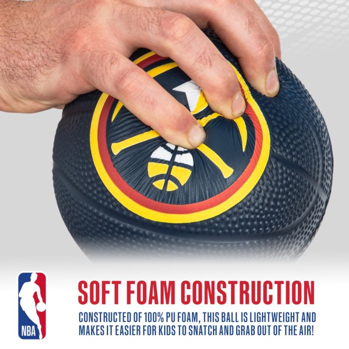 Denver Nuggets Foam Basketball 5.5"