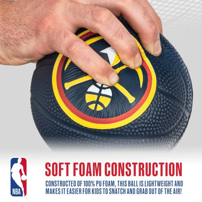 Denver Nuggets Foam Basketball 5.5"