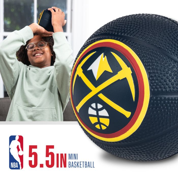 Denver Nuggets Foam Basketball 5.5"