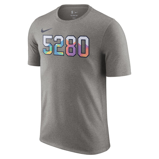 2024-25 Nuggets City Edition Essential T-Shirt - Grey