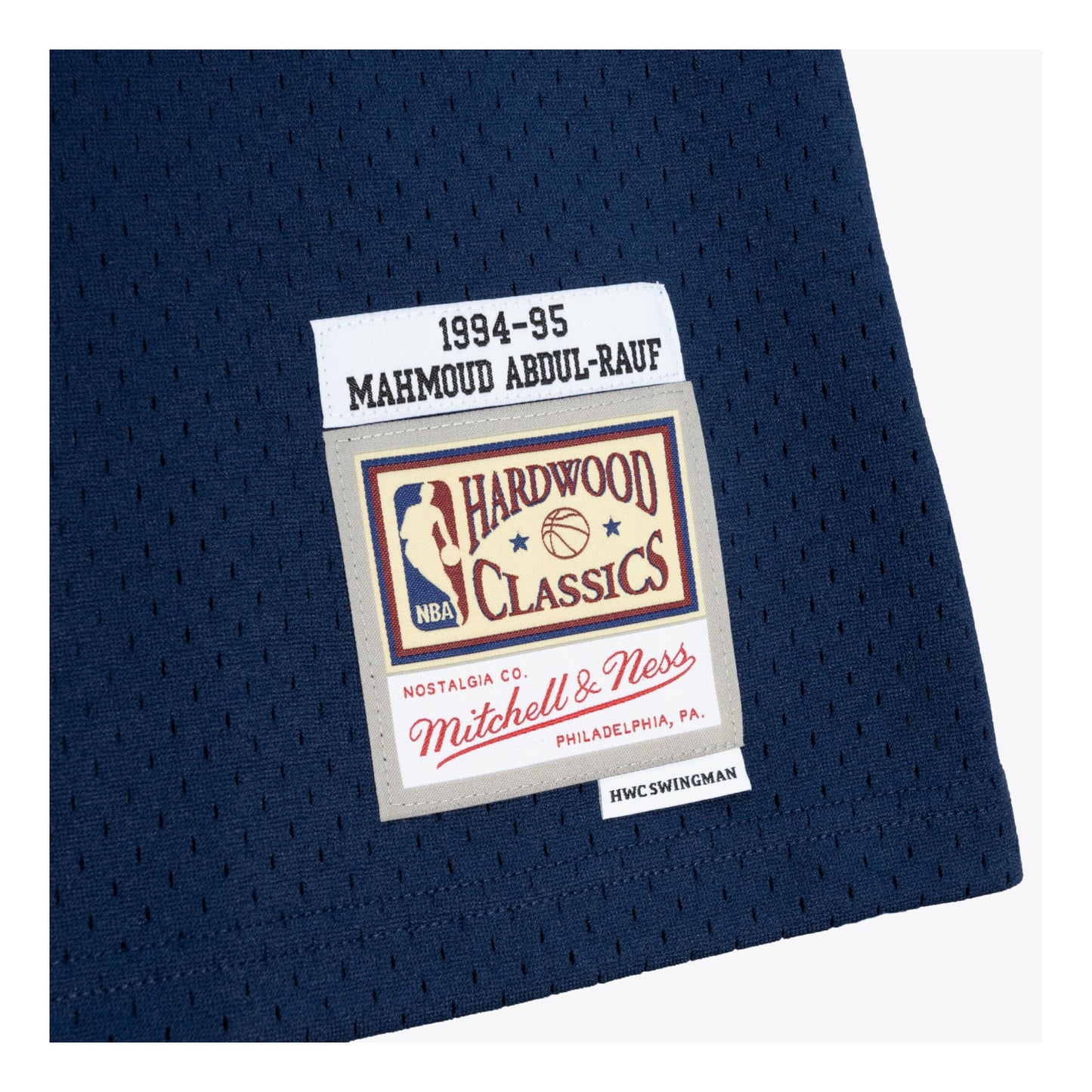 Denver Nuggets Swingman Mitchell & Ness Mahmoud Abdul-Rauf 1994-95 Jersey