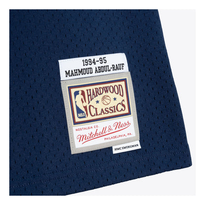 Denver Nuggets Swingman Mitchell & Ness Mahmoud Abdul-Rauf 1994-95 Jersey