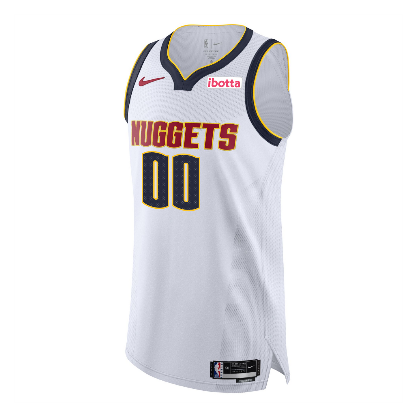 Denver Nuggets Association Authentic Customized Jersey