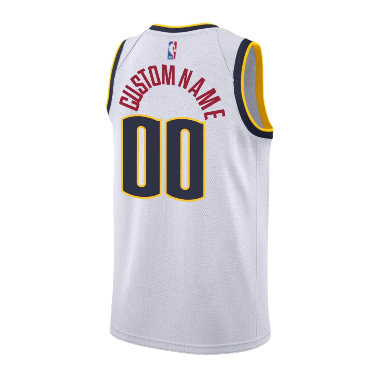Nuggets Association Swingman Customized Jersey