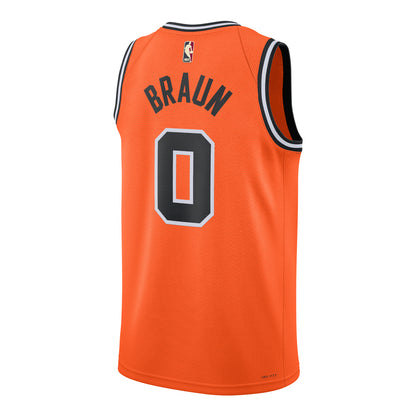 Denver Nuggets #0 Christian Braun Nike Hardwood Classic ABA Swingman Jersey