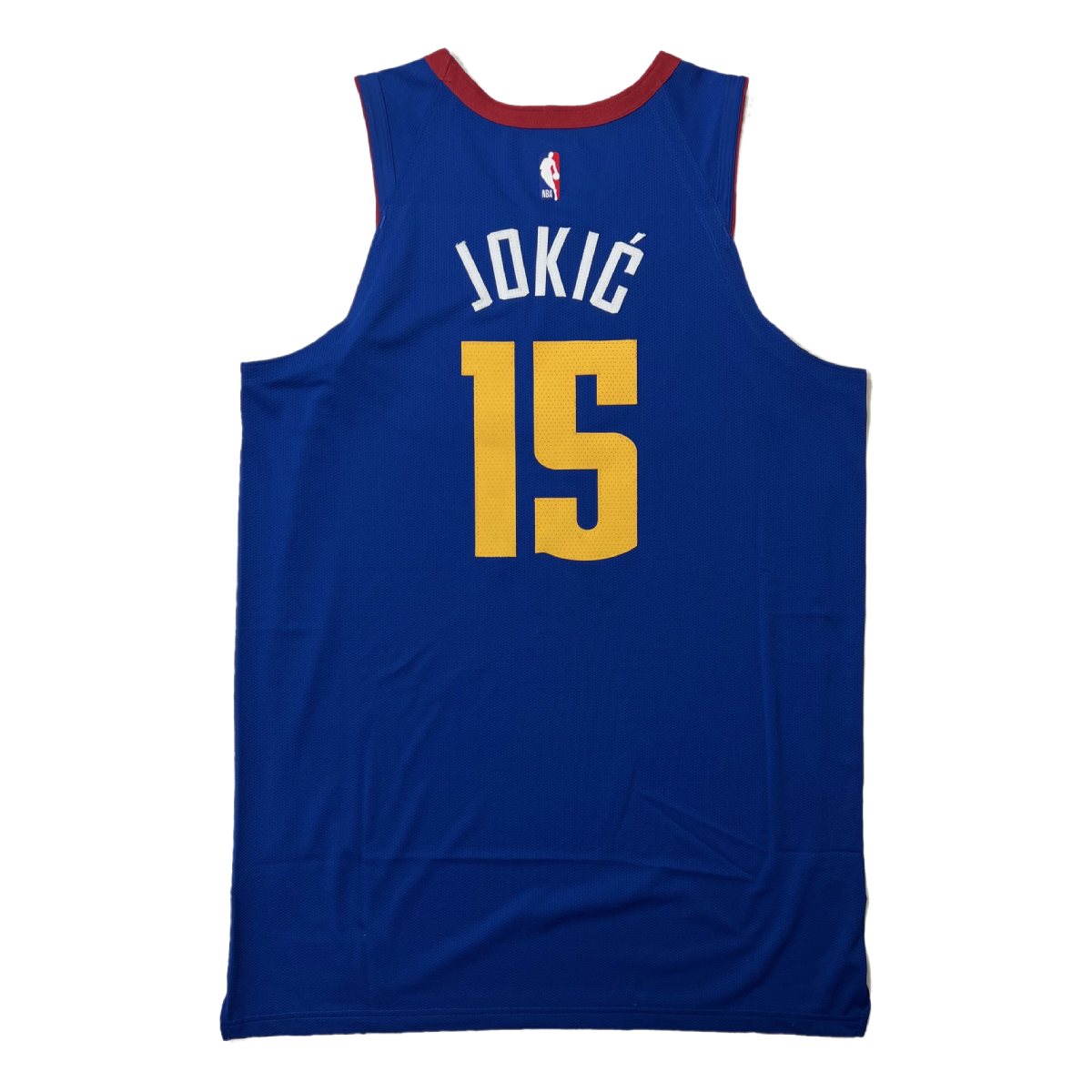 2021 Nuggets Statement Team Issued #15 Nikola Jokić Authentic Jersey