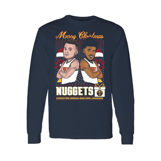 Denver Nuggets Christmas Braun & Johnson Crew