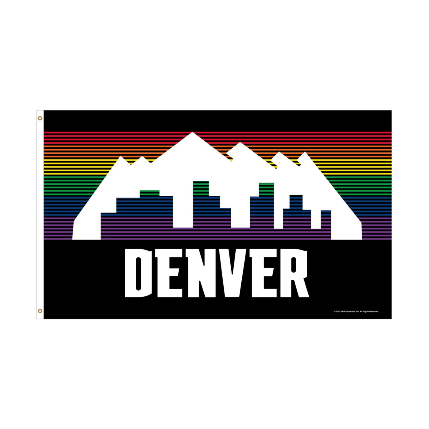 Denver Nuggets 2025-26 City Edition Flag