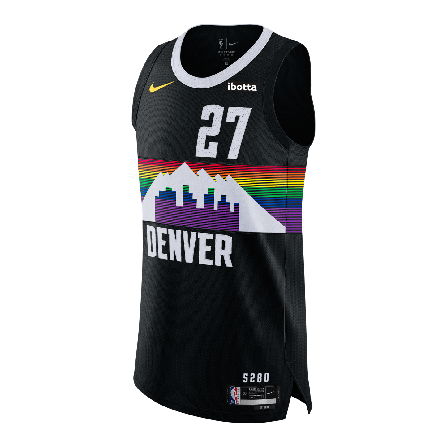 Denver Nuggets 2025-26 City Edition #27 Jamal Murray Authentic Jersey