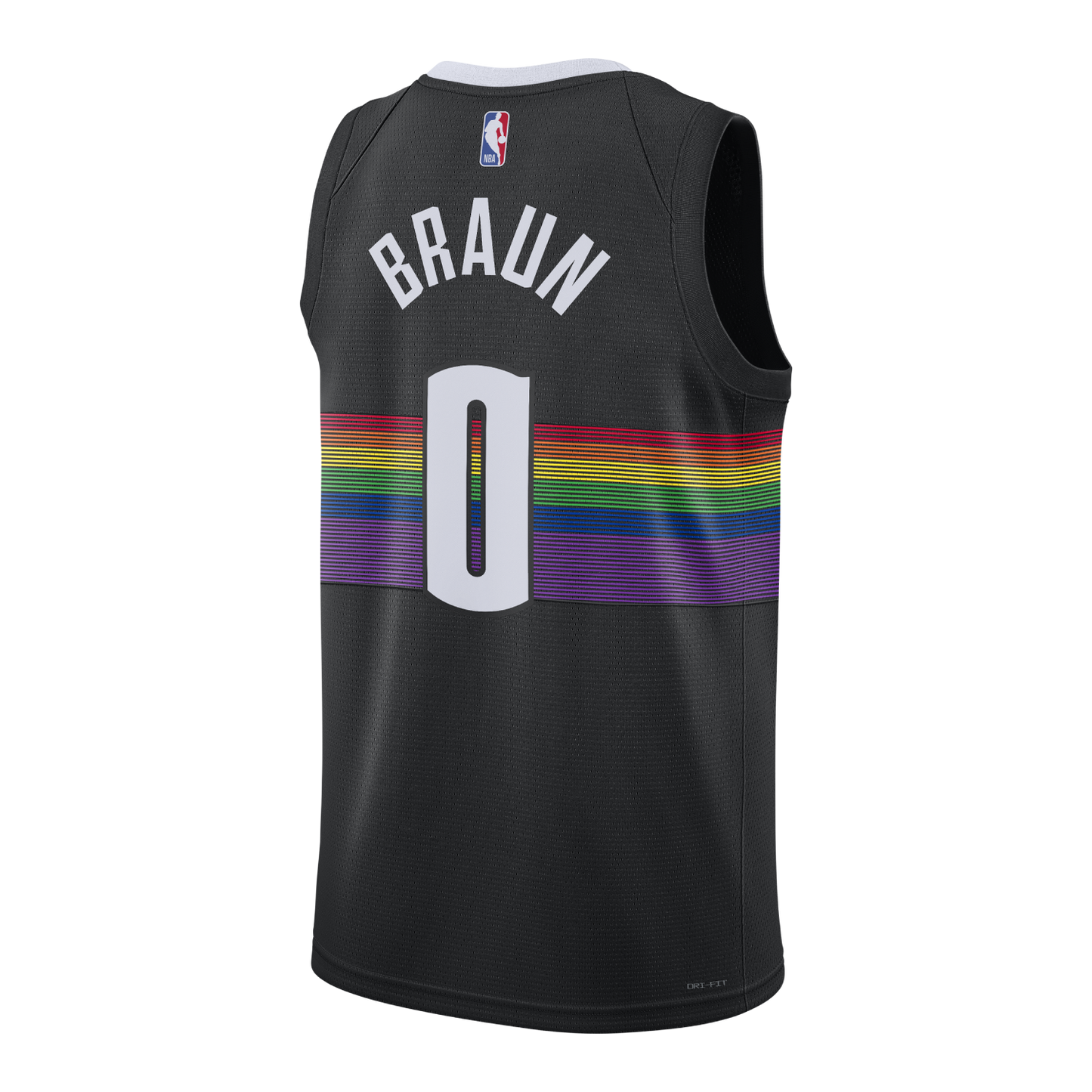 Denver Nuggets 2025-26 City Edition #0 Christian Braun Swingman Jersey