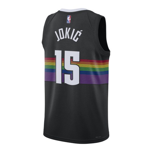 Denver Nuggets 2025-26 City Edition #15 Nikola Jokic Swingman Jersey
