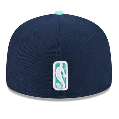 Denver Nuggets Two Tone Colorpack New Era 59FIFTY Hat - Navy/Teal