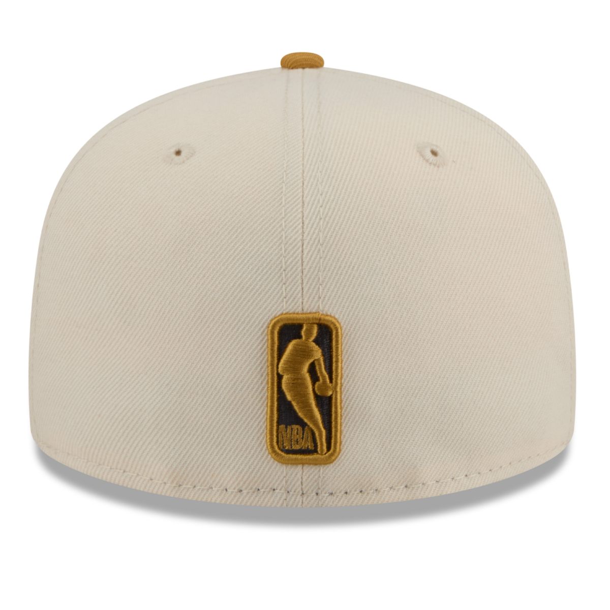 Denver Nuggets Two Tone Colorpack New Era 59FIFTY Hat - Gold/Natural