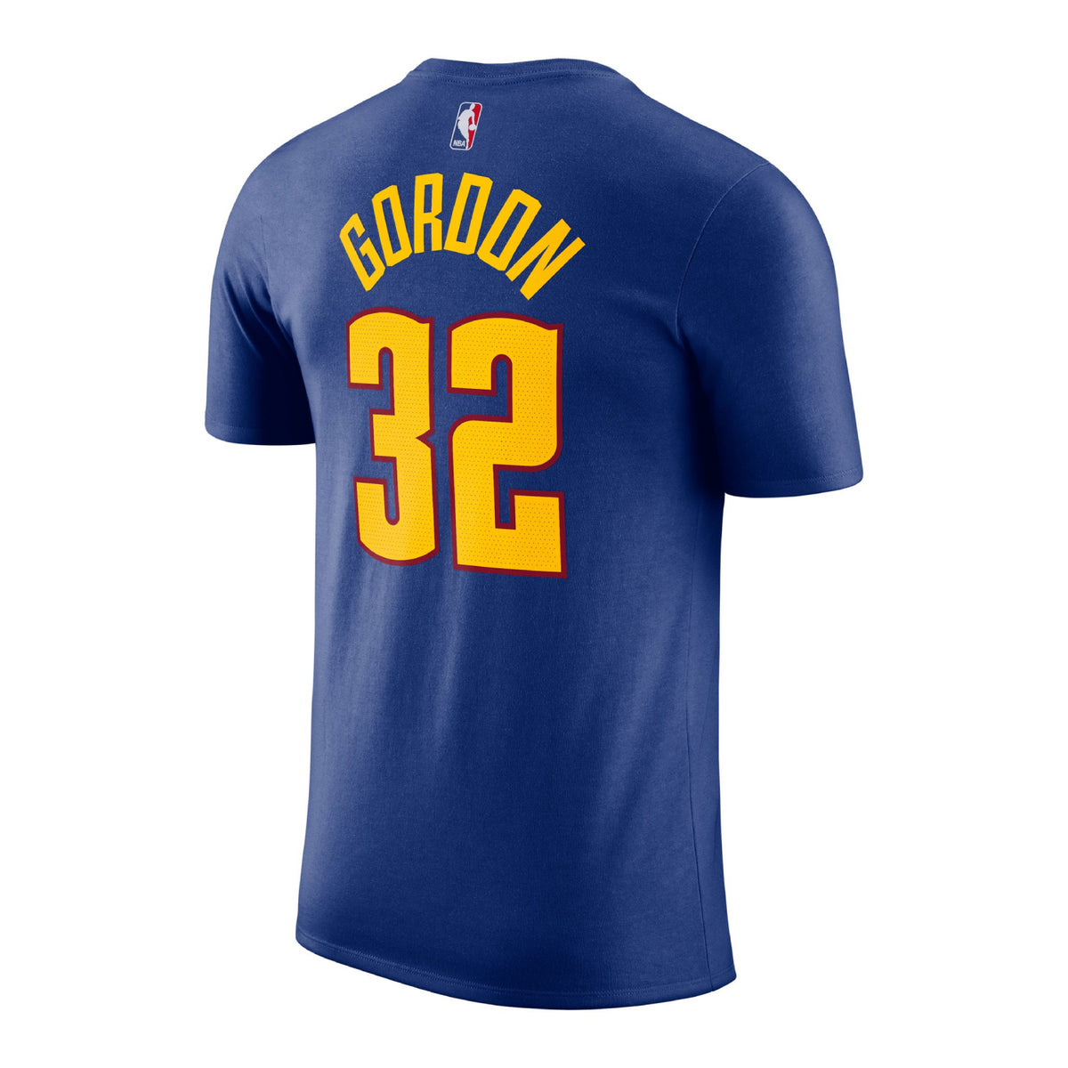 Denver Nuggets Nike #32 Aaron Gordon Statement Name & Number T-Shirt